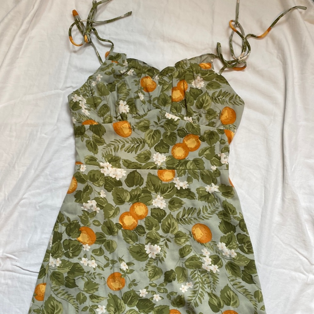 Reformation dress with flaws